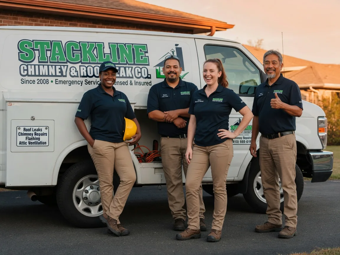 Chimney flashing repair company in Stirling, NJ